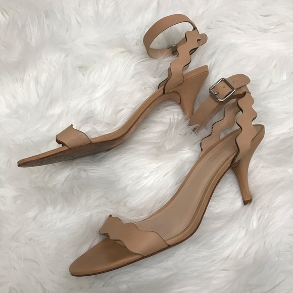 Loeffler Randall Amelia Scallop strap Sandals - Picture 4 of 6